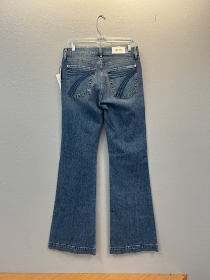 7 For All Mankind 8 Mid Wash Denim bootcut jean NWT