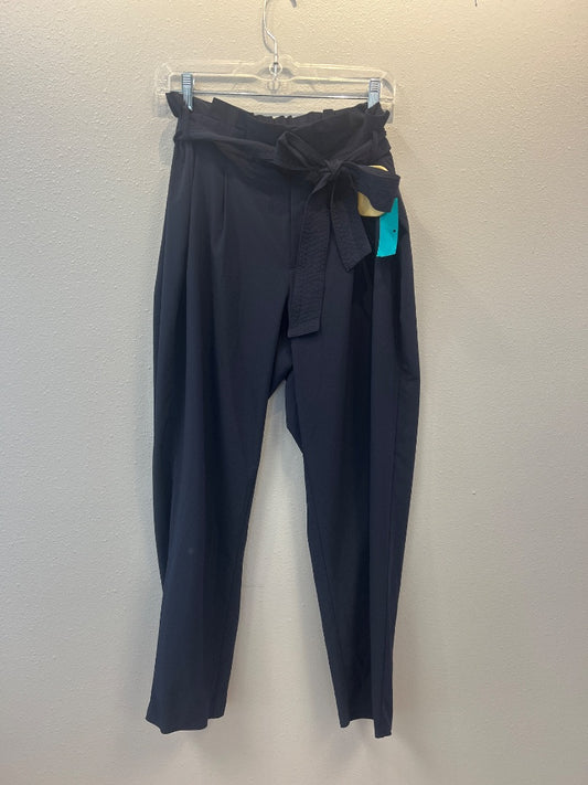 Athleta 12P Blue 'Skyline Pant' tie waist tapered leg