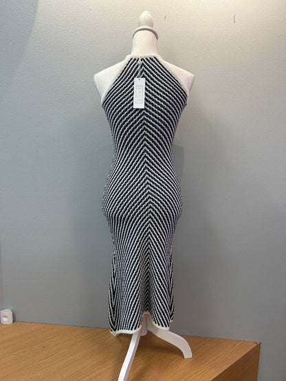 Sage XS Blue/White NWT Knit stripe