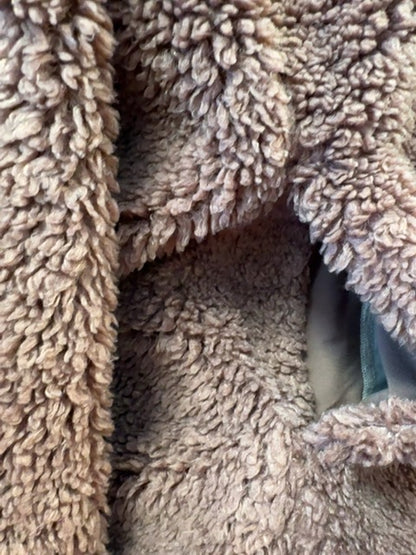 Lululemon M Brown Ls Teddy Hi Neck