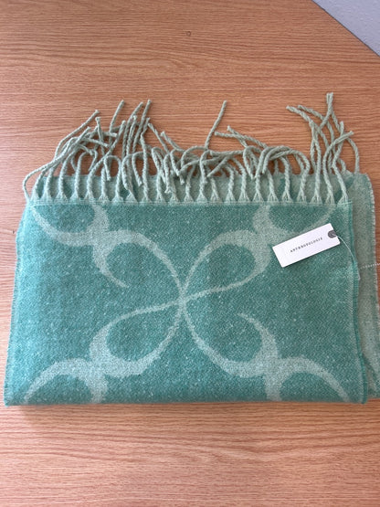 Maeve  Green NWT fringe ends oversized