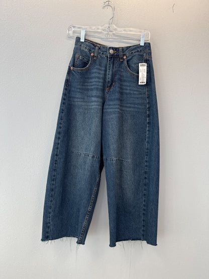 S.O.N.G. 00 Dark Wash Barrel Leg