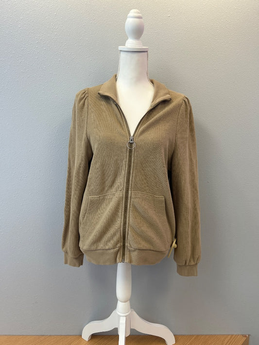 Madewell M Tan fll zip