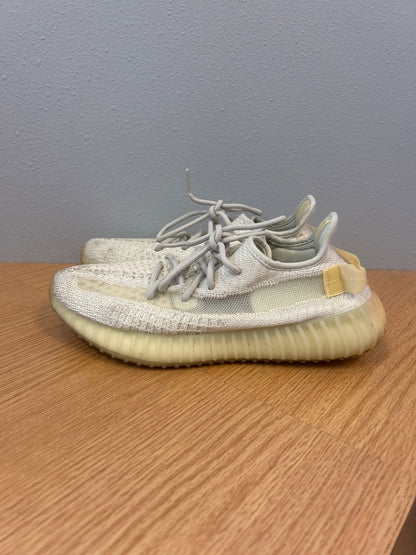 Adidas 9.5 White/Yellow Yeezy Boost 350 V2