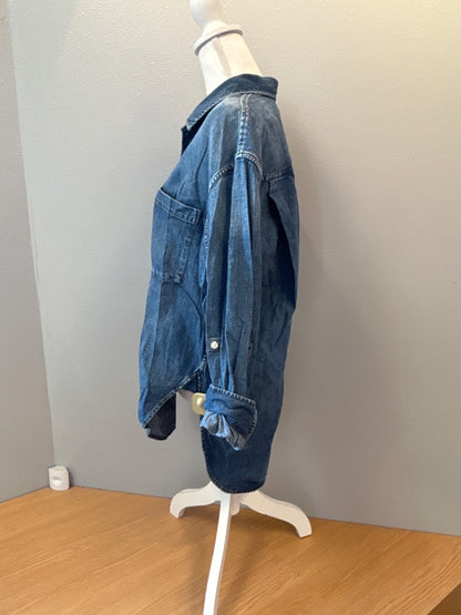 Citizens of Humanity S Mid Wash Chambray Bttnup