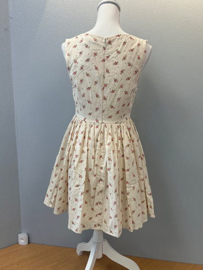 fore M Tan NWT Slvlss floral corset top