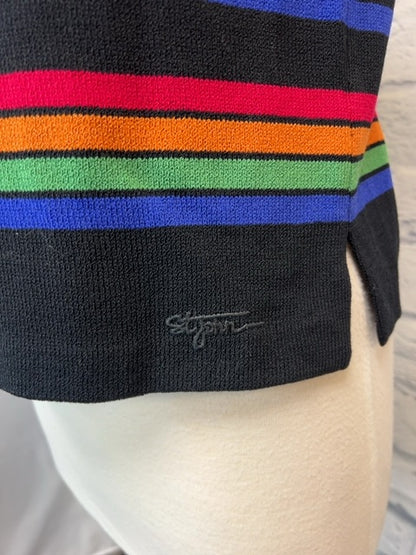 St. John size M Stripe Knit Top
