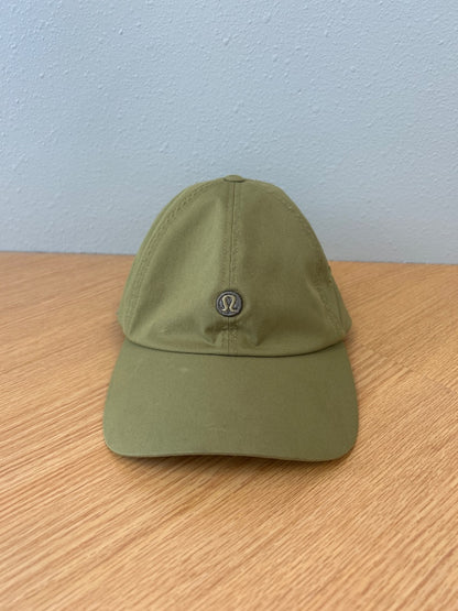 Lululemon os Green classic baseball cap w/ front logo