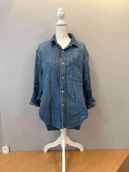 Citizens of Humanity S Mid Wash Chambray Bttnup