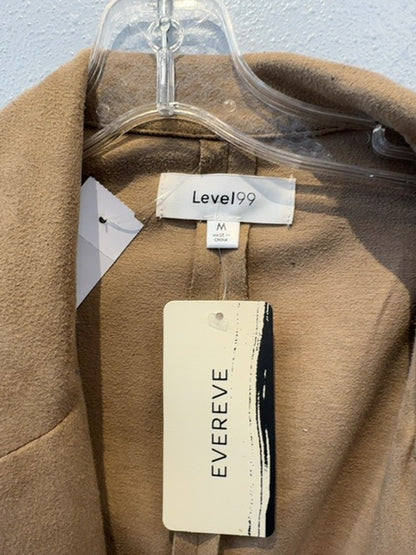 Level 99 M Brown NWT Belted faux suede