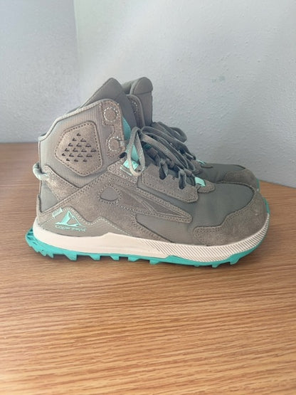 altra 7 Green lace up trail running