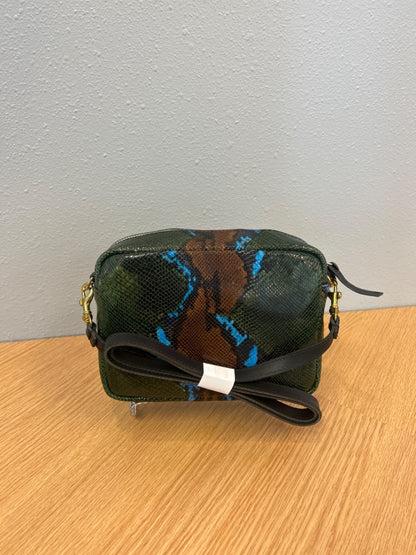 Clare V.  Green NWOT Snake Midi Sac X-body