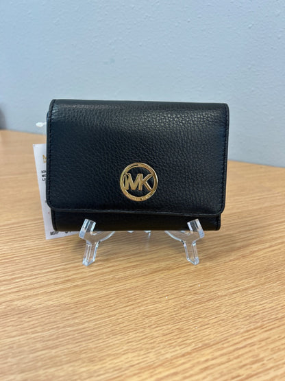 Michael Kors  Black NWT Trifold