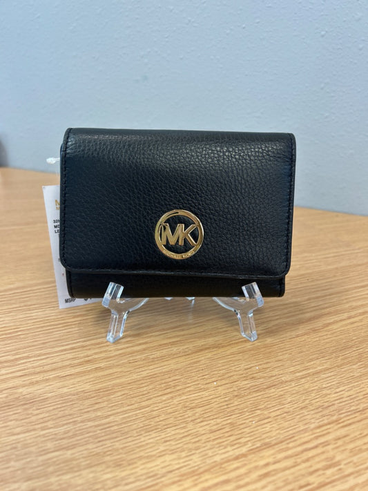Michael Kors  Black NWT Trifold