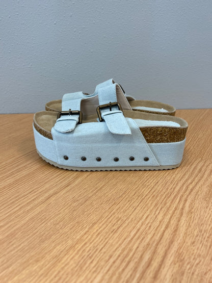 Intentionally Blank 8.5 Blue Platorm 2 strap