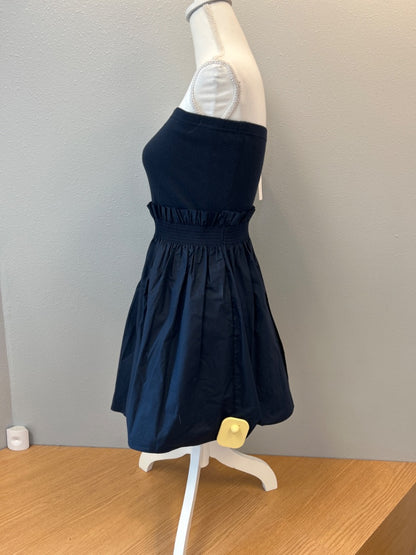 Sundays S Blue NWT Poplin Mini w/ribbed waist