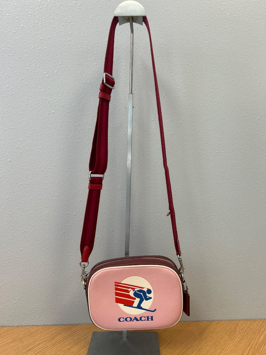 Coach  Pink Ski Speed Camera Bag