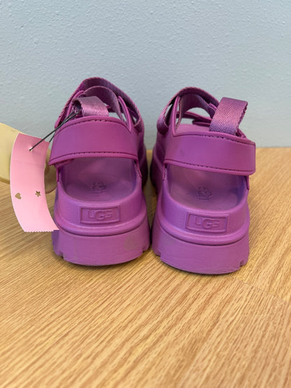 UGG 8 Pink "Goldenglow sandals" pink foam 2 strap shoes NWOT