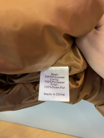 Tuckernuck S Brown NWT Down filled puffer