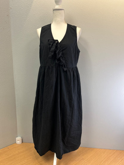 Vero Moda XL Black tie neckline sleeveless knee length flowy