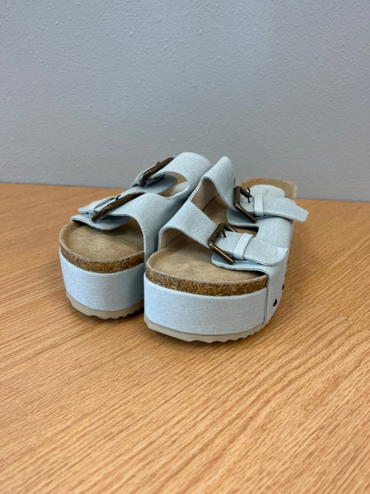 Intentionally Blank 8.5 Blue Platorm 2 strap