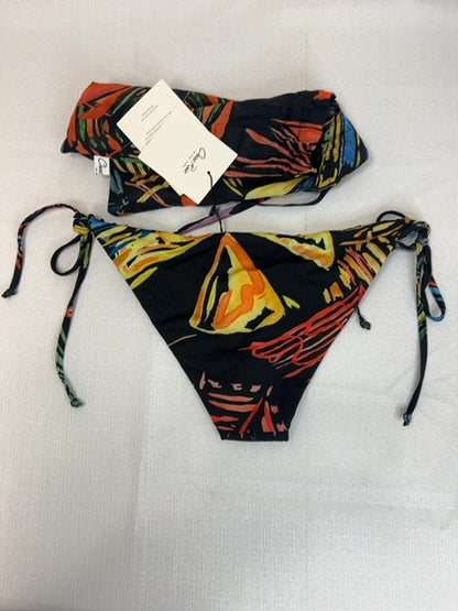 Charo Ruiz XS Black NWT Floral Side tie w/bag