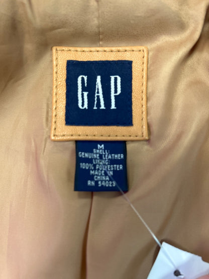 Brown Leather Jacket by Gap