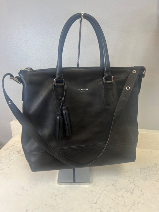 Coach   'Legacy Rory Satchel' large leather tote 2 straps