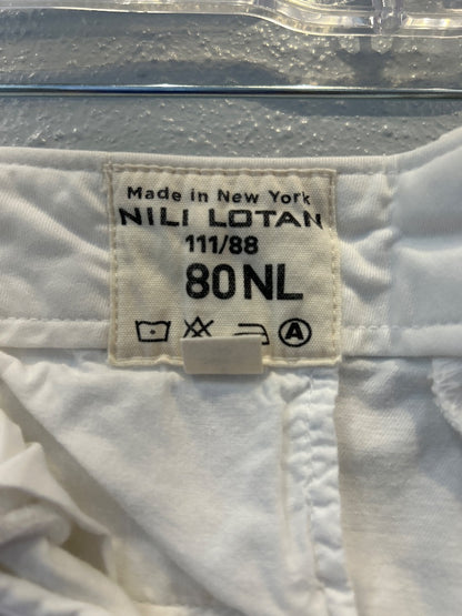 Nili Lotan 2 White 'Tribeca Pant'