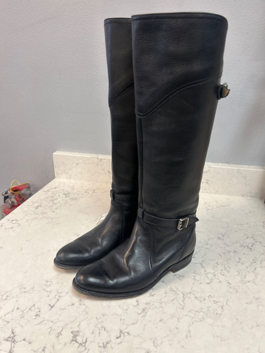 Black high boots AS IS