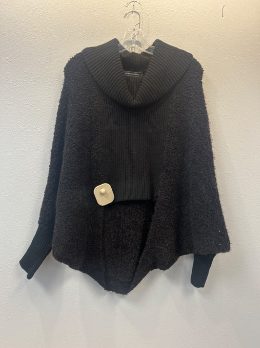 BCBGMaxazria XS Black NWT Cropped Cowl neck