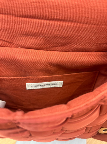 Anthropologie  Red nylon woven Xbody
