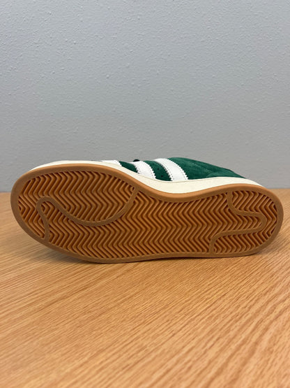 Adidas 10 Green Campus faux suede