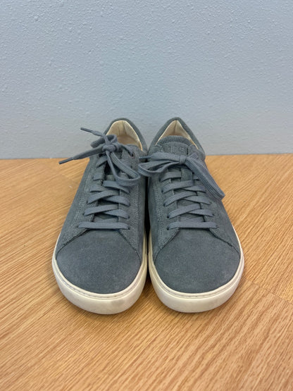 Birkenstock 8.5 Blue suede lace up sneaker w/ WTE sole