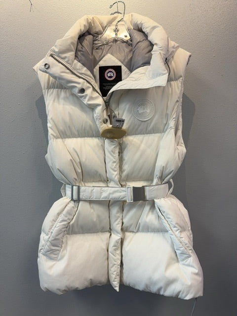 Canada Goose S White Puff w/belt & Hood