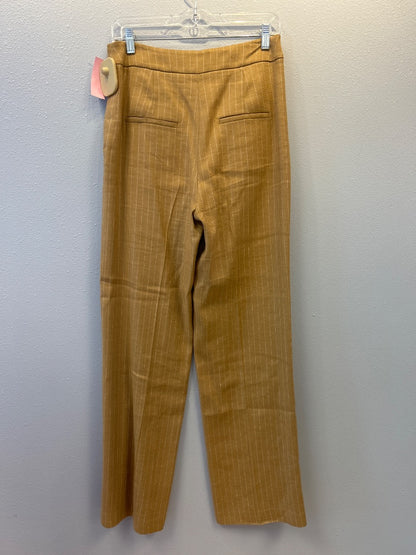 Veronica Beard 4 Brown Pinstripe bttn pockets
