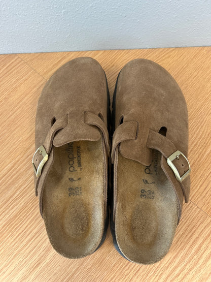 Papillio 8.5 Brown Boston Chunky clog