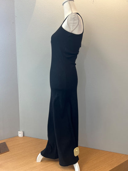 pixie market S Black Ribbed slvless