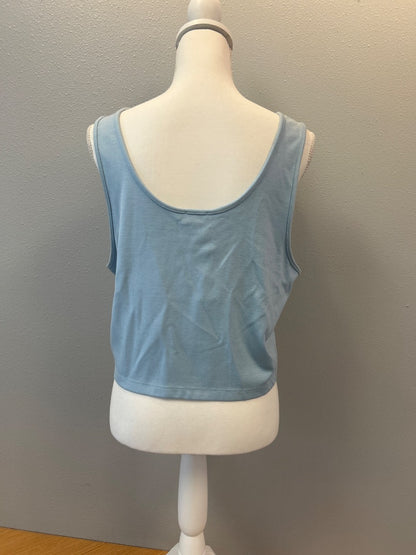 nlt 2XL Blue Cropped U neck