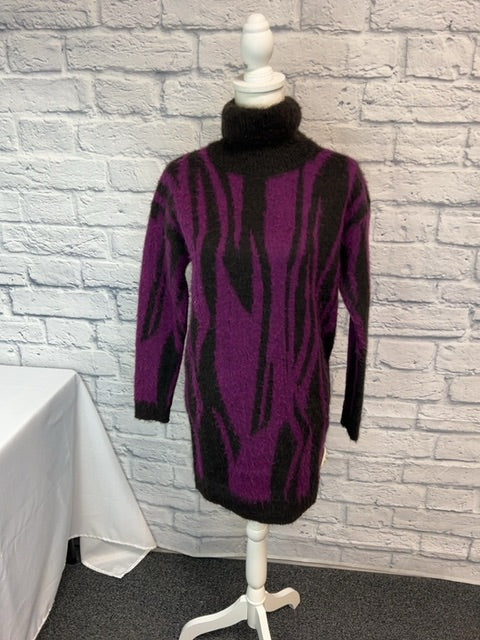 8 by yoox size XS Turtleneck Sweater Dress