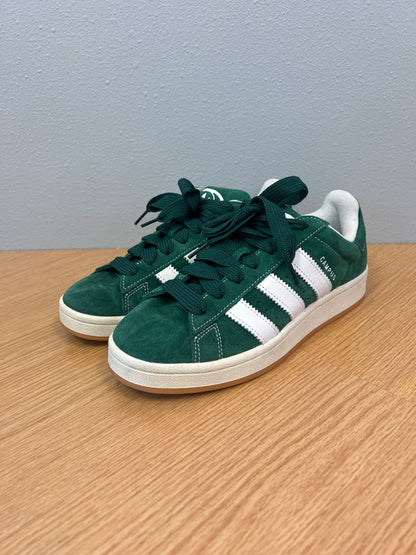 Adidas 10 Green Campus faux suede