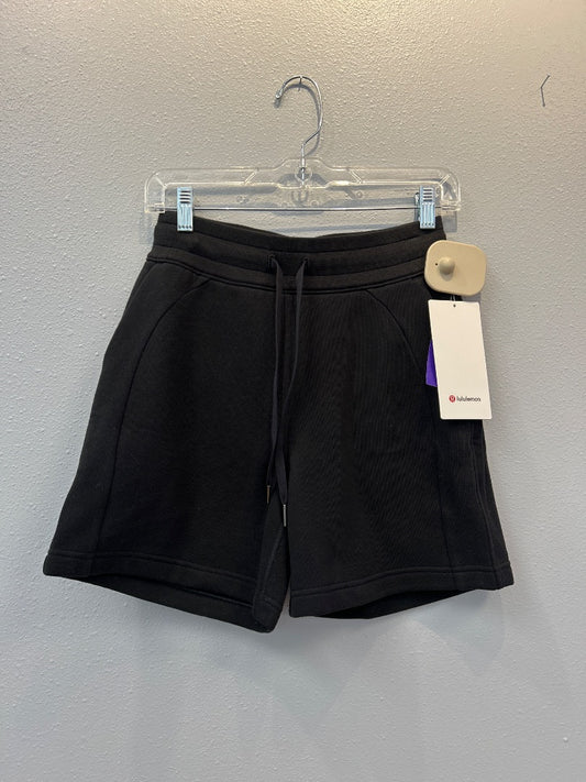 Lululemon 4 Black NWT scuba high rise short