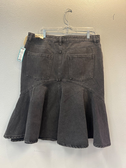 We The Free 14 Black denim NWT flare bttm