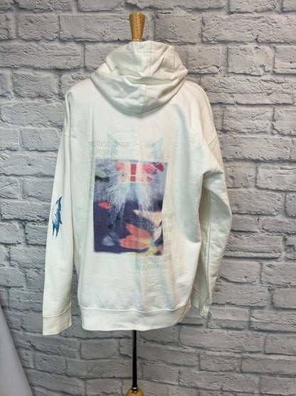 boys lie One Size Zip-up "feelings come, feelings go" Hooded Sweatshirt