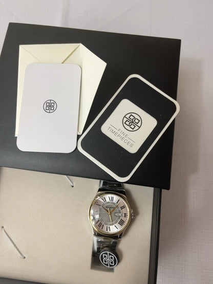 Bolvaint Paris  Silver/Gold NIB Thalia Ladies Watch