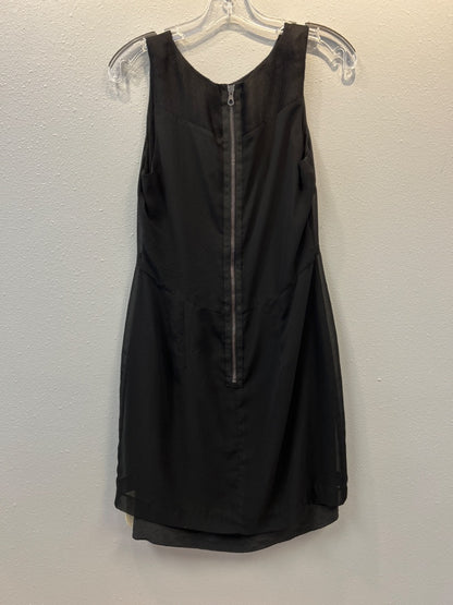 Rag & Bone 2 Black Slvless w/mesh neck