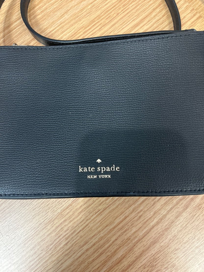 Kate Spade  Black SMALL rectangle XBODY w/ gold hardware