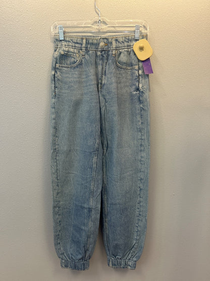 Rag & Bone XS Light Wash 'Sweatpant jean' slip on jogger