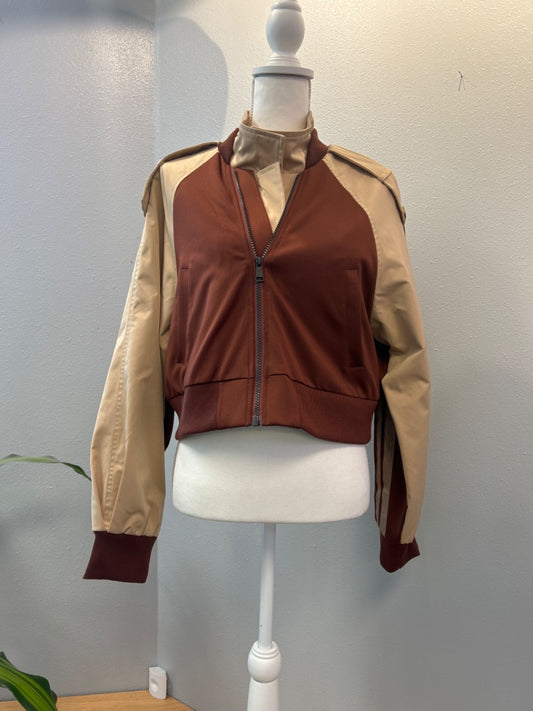 Cropped Bomber by Pilcro