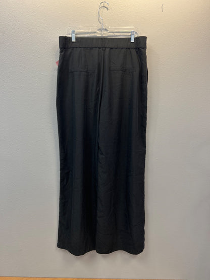Abercrombie & Fitch L Black wide leg trousers